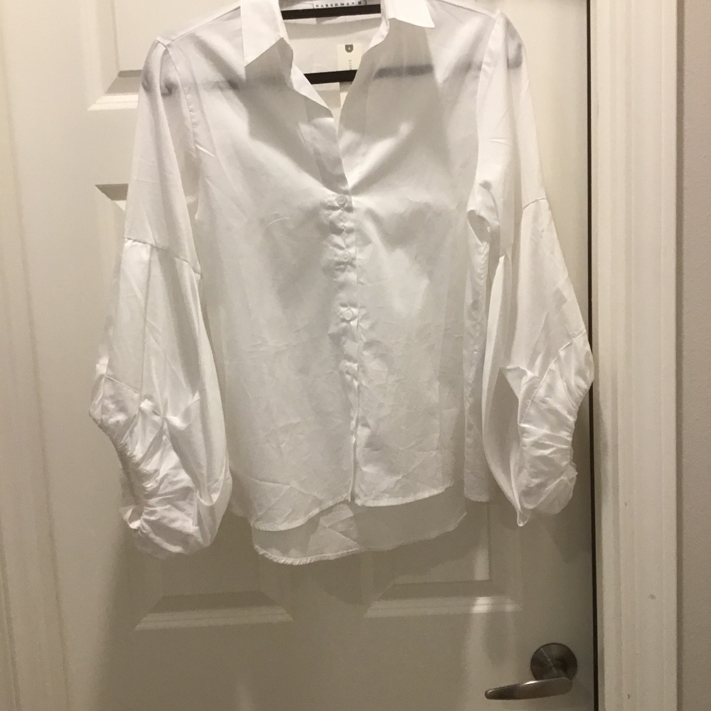 Harshman Puff Sleeve Blouse NWT